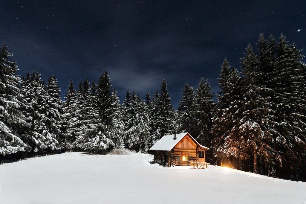 chalet de nuit